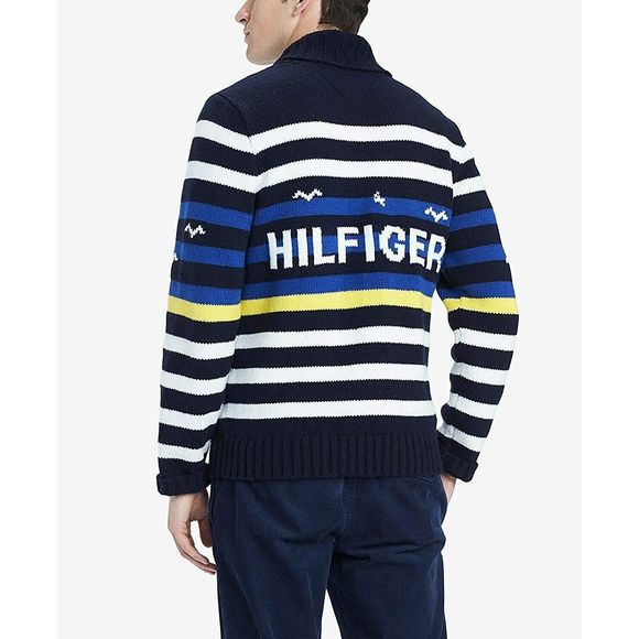 Tommy Hilfiger Other - Tommy Hilfiger Spell out Sweater Cardigan XL NEW